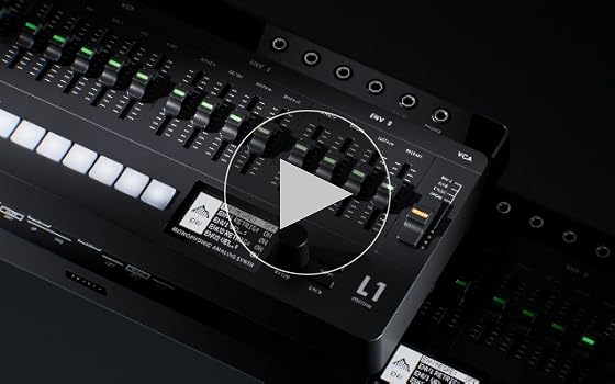 Amazon.com: Donner ESSENTIAL L1 Synthesizer with 64-Step